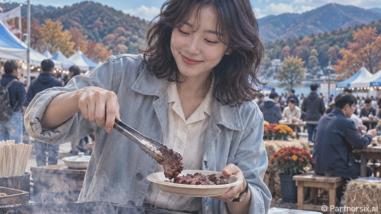 횡성의 가을 한우로 물들다