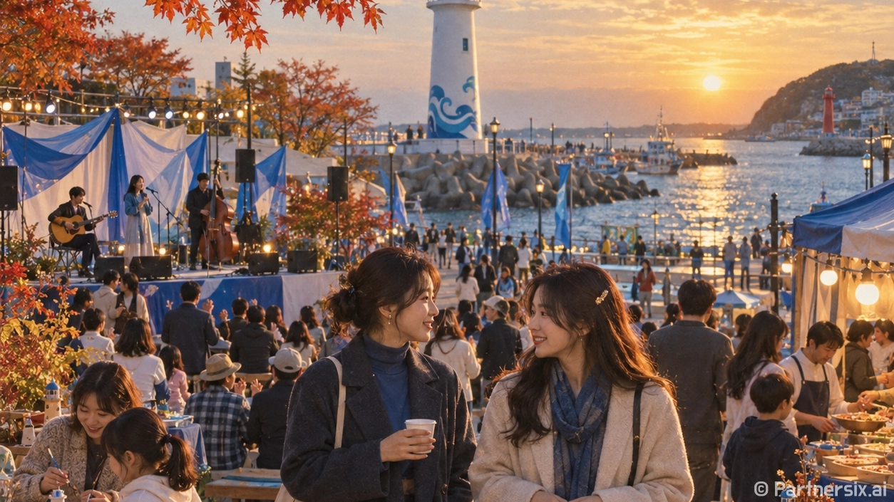 묵호항에 번지는 감성축제