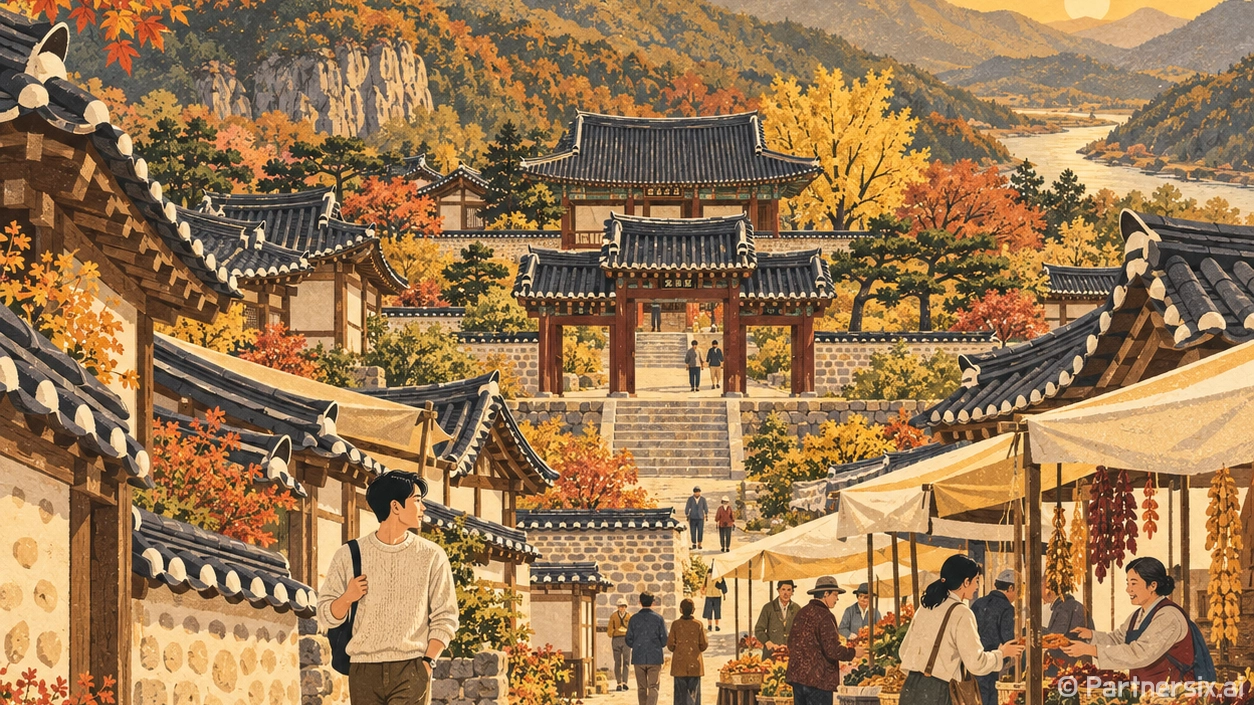 정선의 밤이 깨어난다