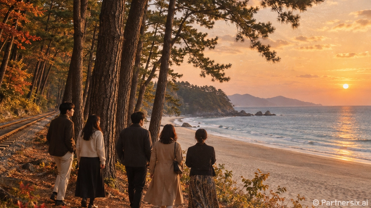 고래 곁 원평바다 산책