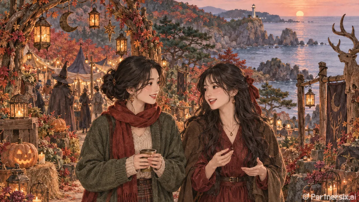 동해에 열린 판타지 세계