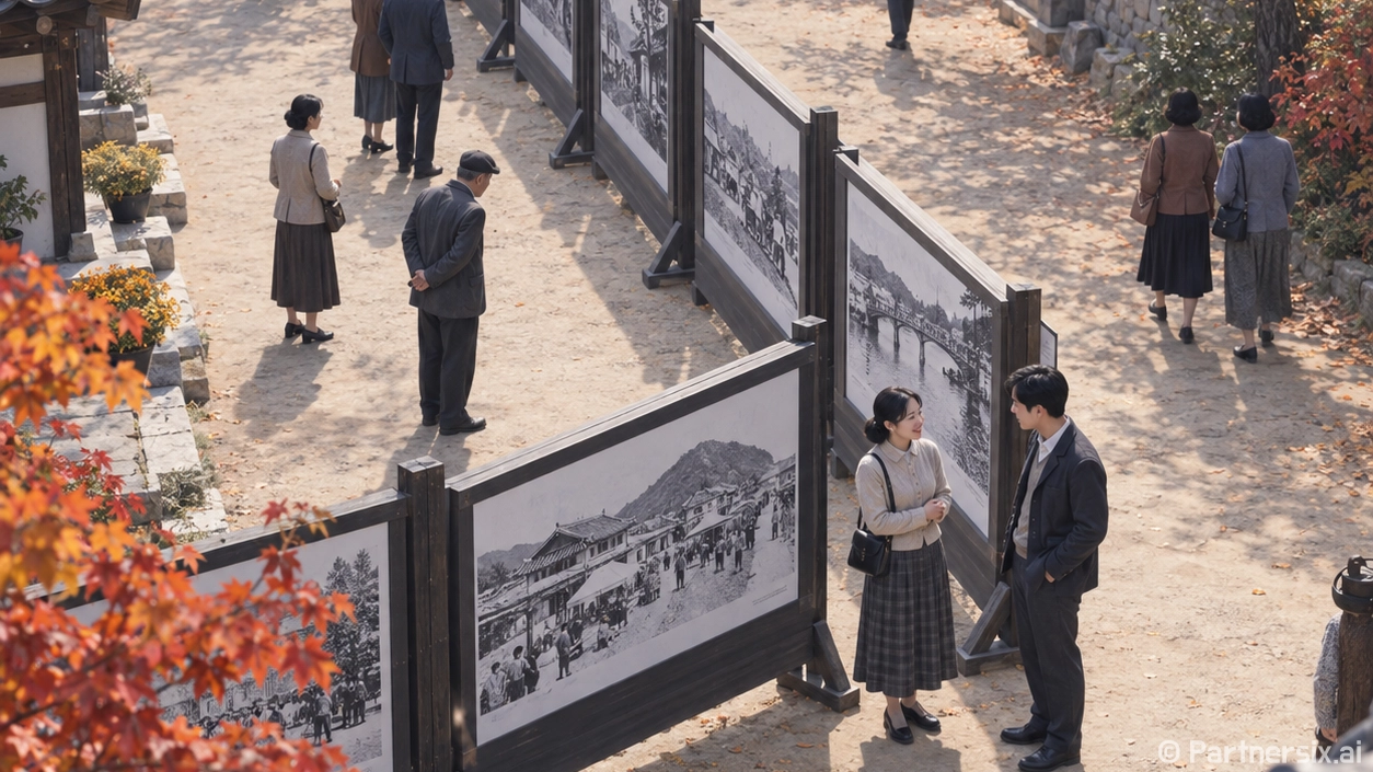 북평의 시간여행, 흑백 사진전