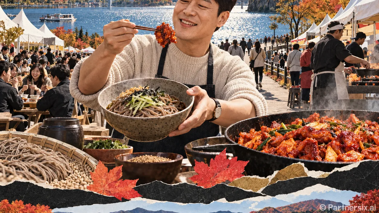 춘천의 맛이 흐르는 5일