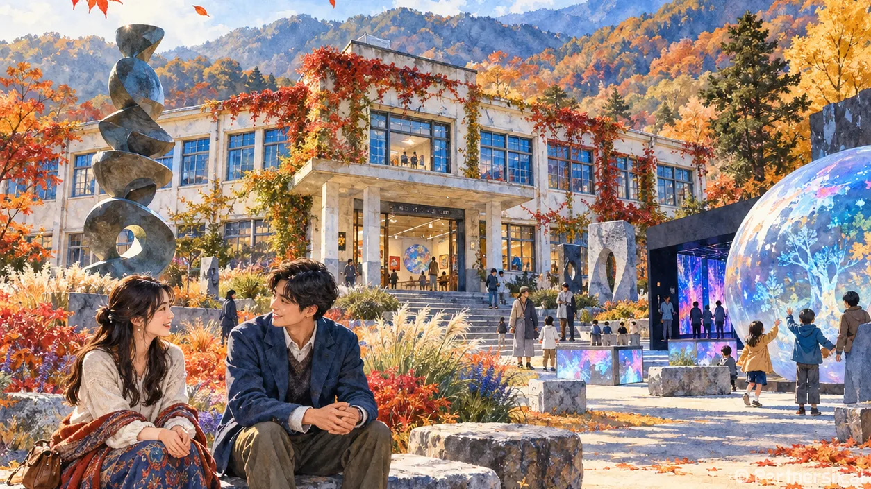 가을밤 밝히는 와동 예술놀이터