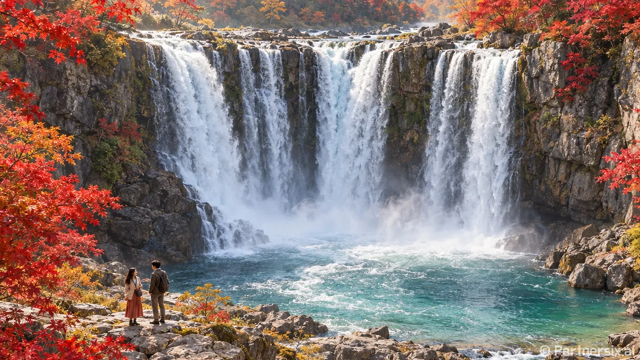 울산바위 말굽폭포 …