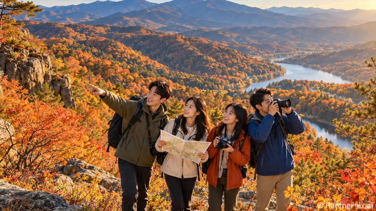 눈동이가 고른 평창의 가을