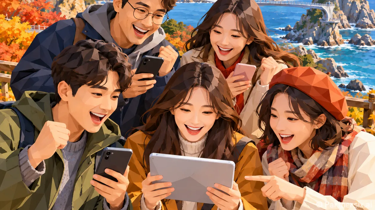 삼척 가을꽃 SNS…