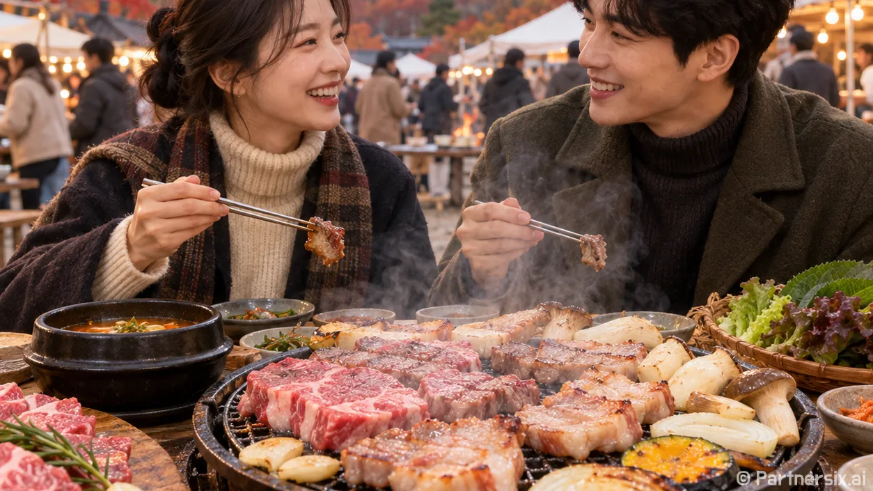 강원 가을 고기축제 3선