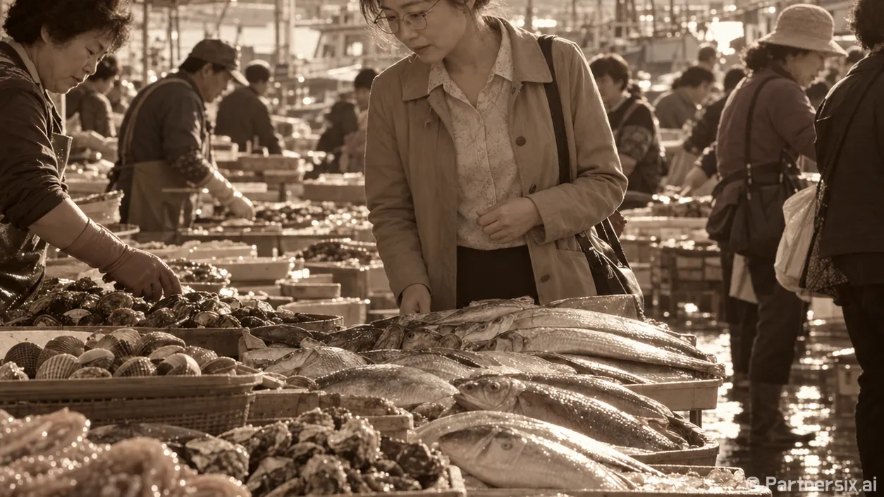 새벽을 깨우는 삼척번개시장