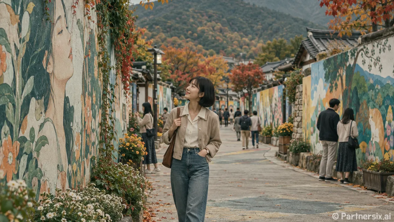그림으로 물든 상장동