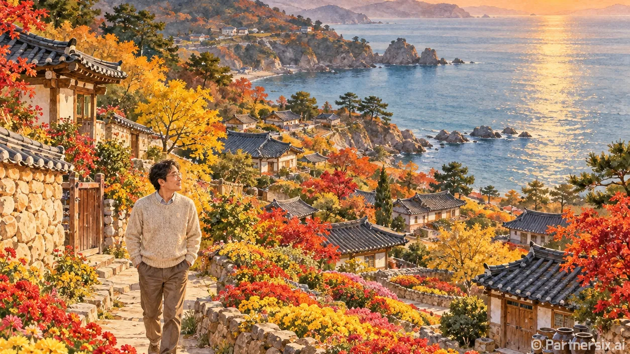꽃물결 너머 푸른 나릿골