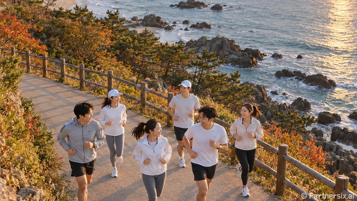 삼척 바다 10km 도전