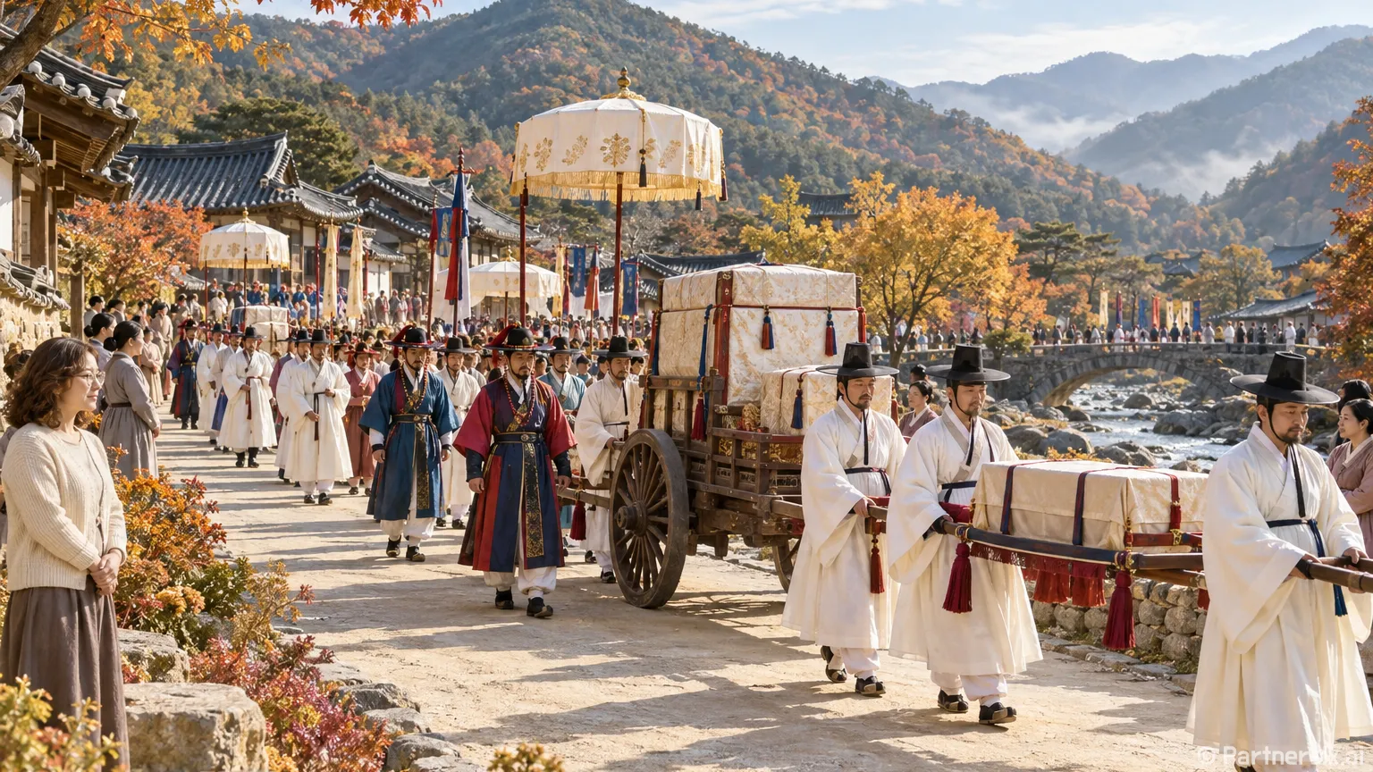 평창 도심에 펼쳐진…