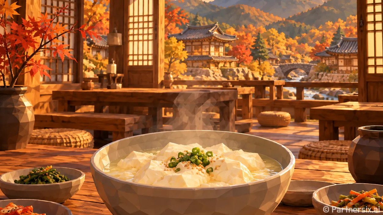 태백 산골의 몽글한…