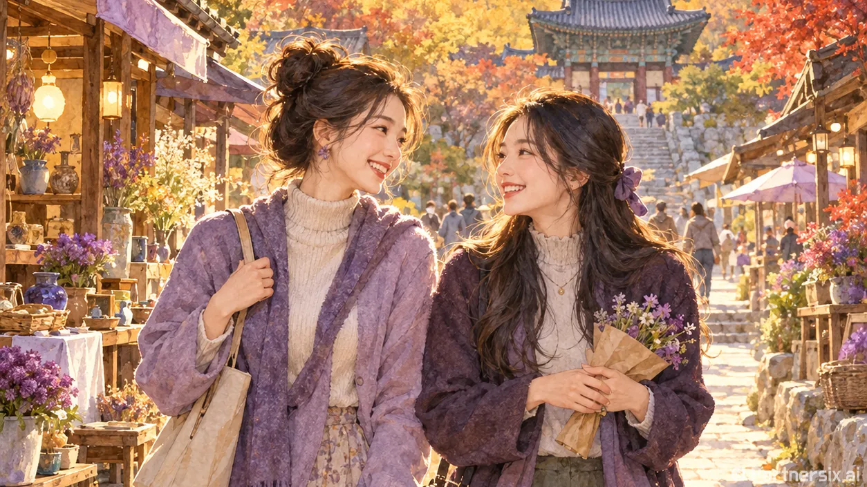 백담사 앞 황태 한…