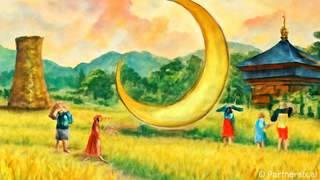 경주 분황사 청보리…
