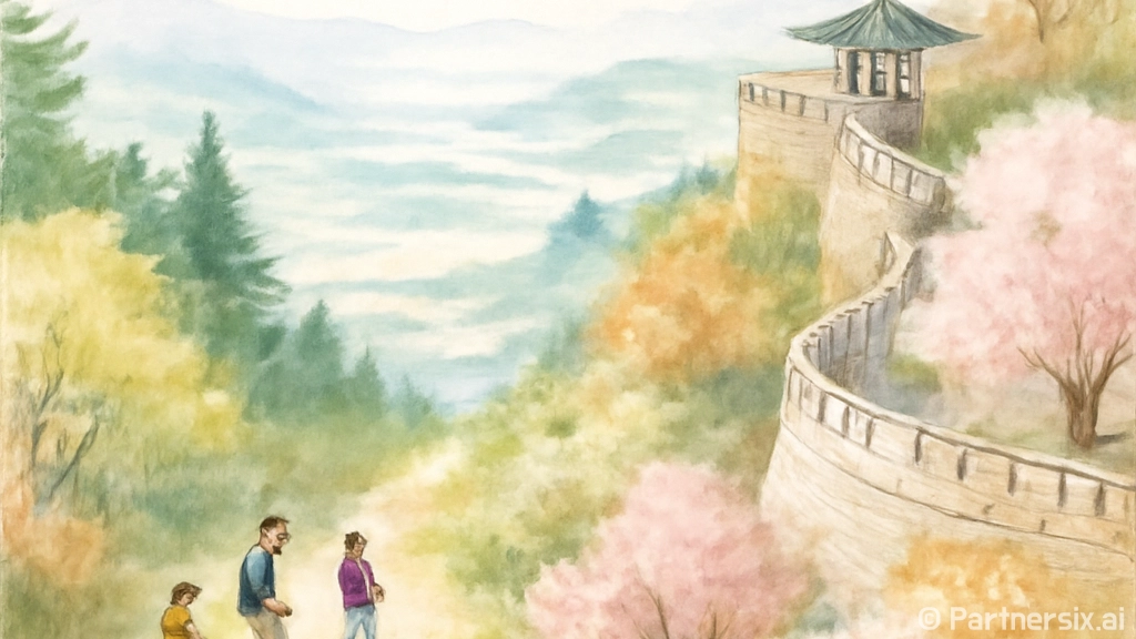 상주 갑장산의 사계…