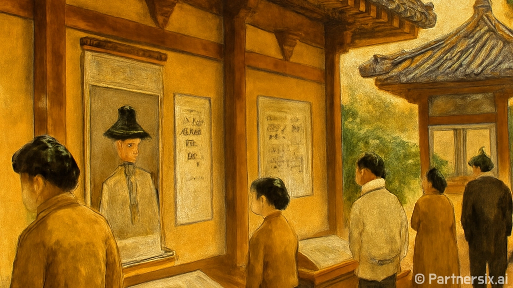 영천 노계문학관에서…