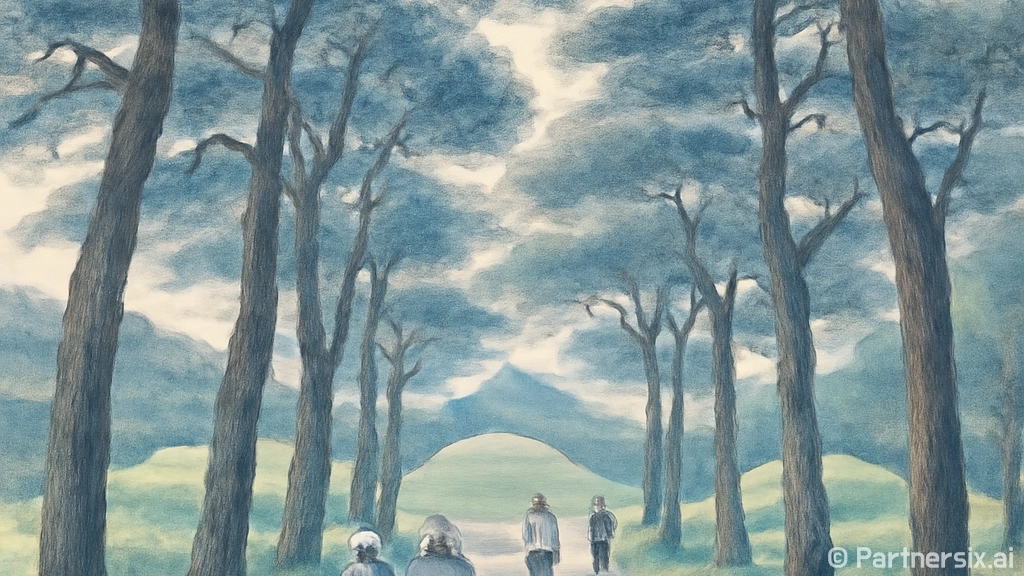 경주 삼릉숲, 소나…