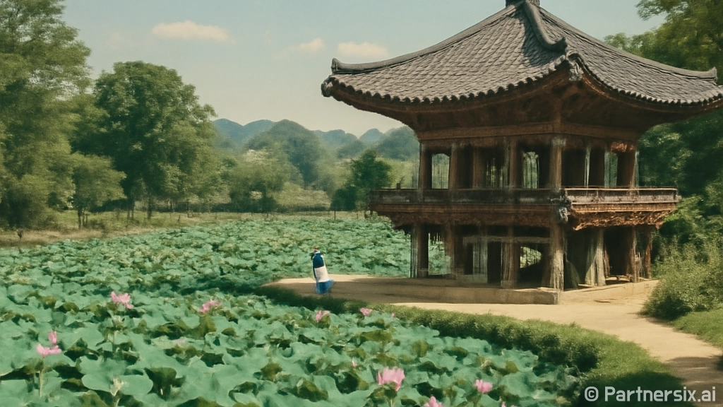 청도 유등연지 군자정, 연꽃 명소의 진수