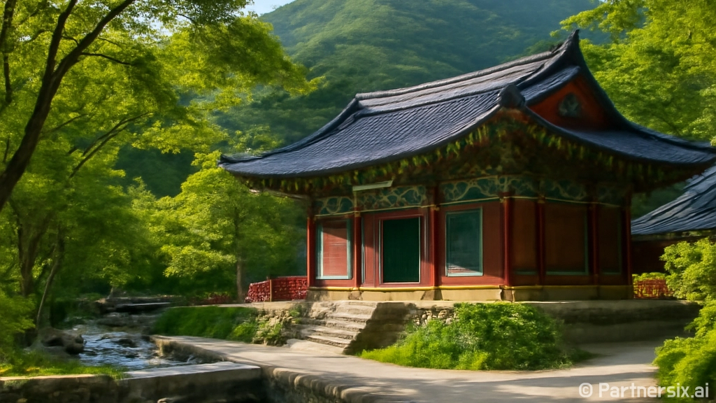 천년 고찰 김천 직지사 여름 풍경