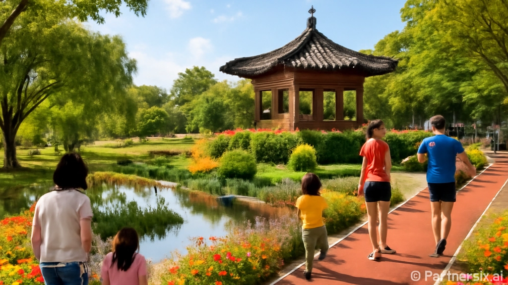 경주 구곡지 친수공간 산책 명소