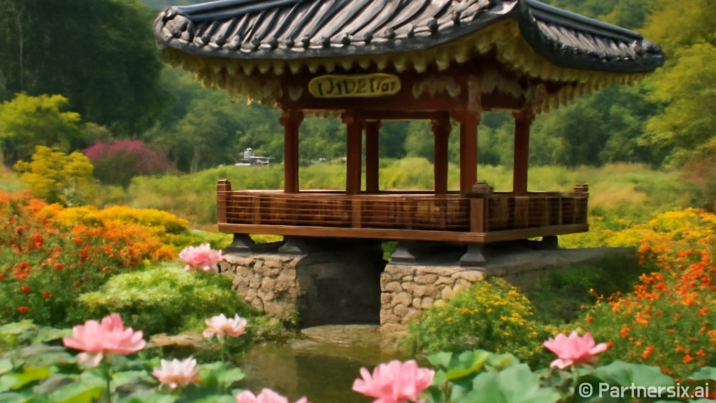 봉화 도암정, 사계절 빛나는 고즈넉한 정자