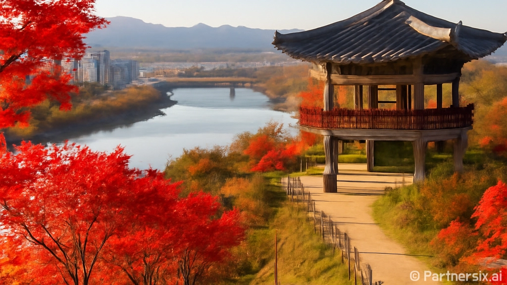 경주 금장대 가을 …