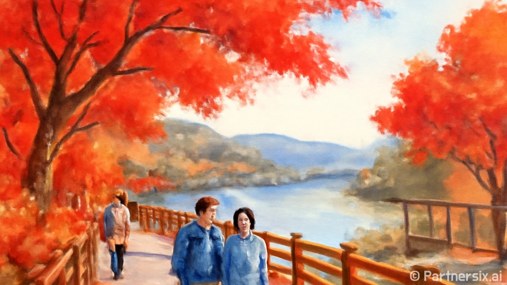 가을 산책 명소 김천 오봉저수지 둘레길