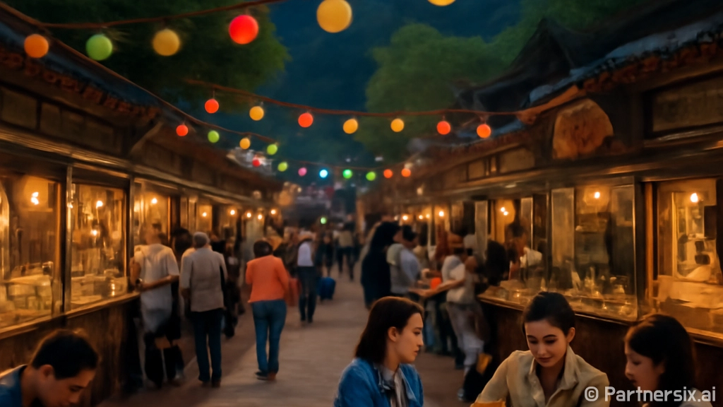 문경 가은아자개장터…