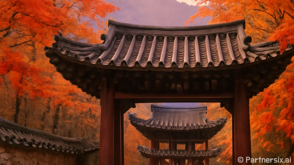 구미 채미정, 가을…