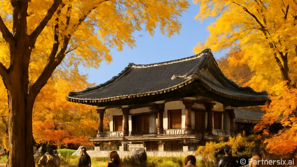 경주 운곡서원 가을…