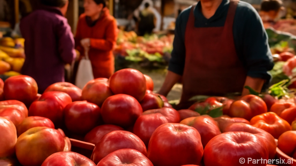 봉화 사과로 만든 달콤 팬케이크