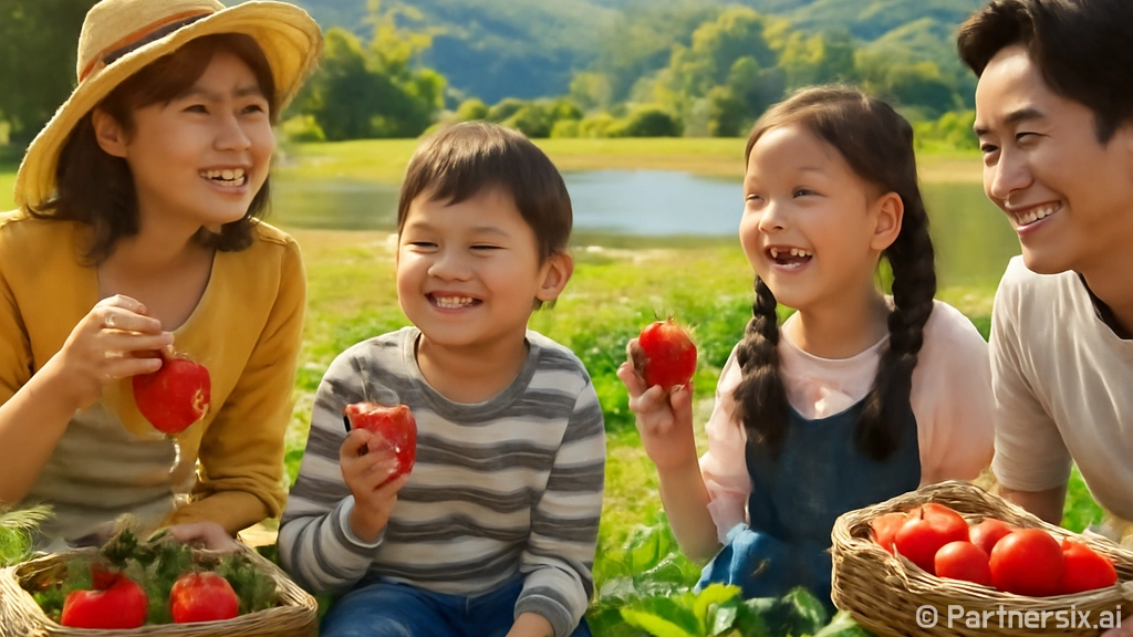 고령 봄철 딸기와 …
