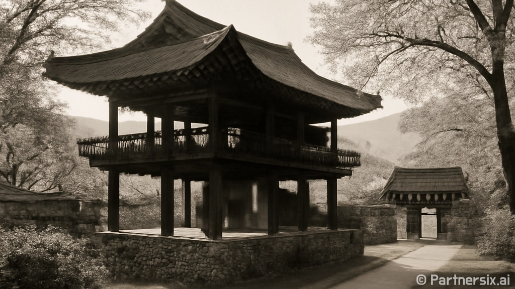 병산서원 봄의 고요…