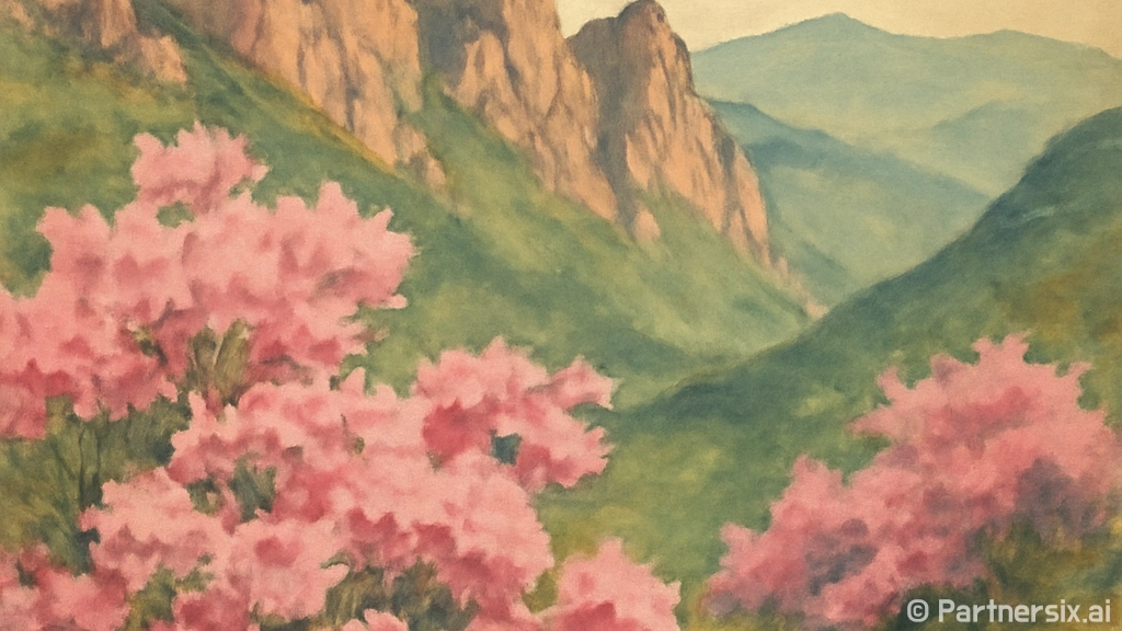 경북 5월, 철쭉으로 물든 산의 향연