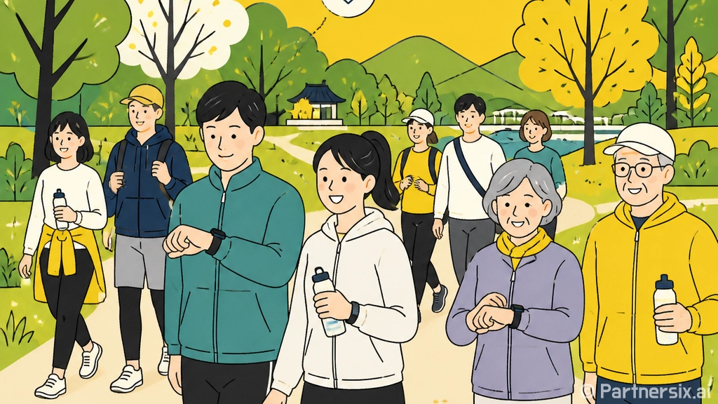 봉화군민 건강 걷기 챌린지 8월 개최