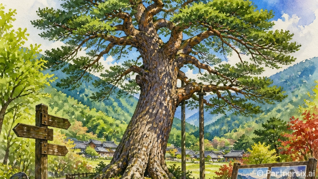 문경 화산리 반송, 천년의 자연유산 탐방