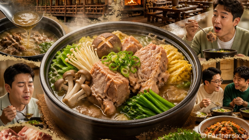 문경 매봉산 약돌족살찌개의 진수