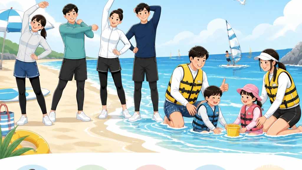 안전한 물놀이를 위한 필수 행동수칙