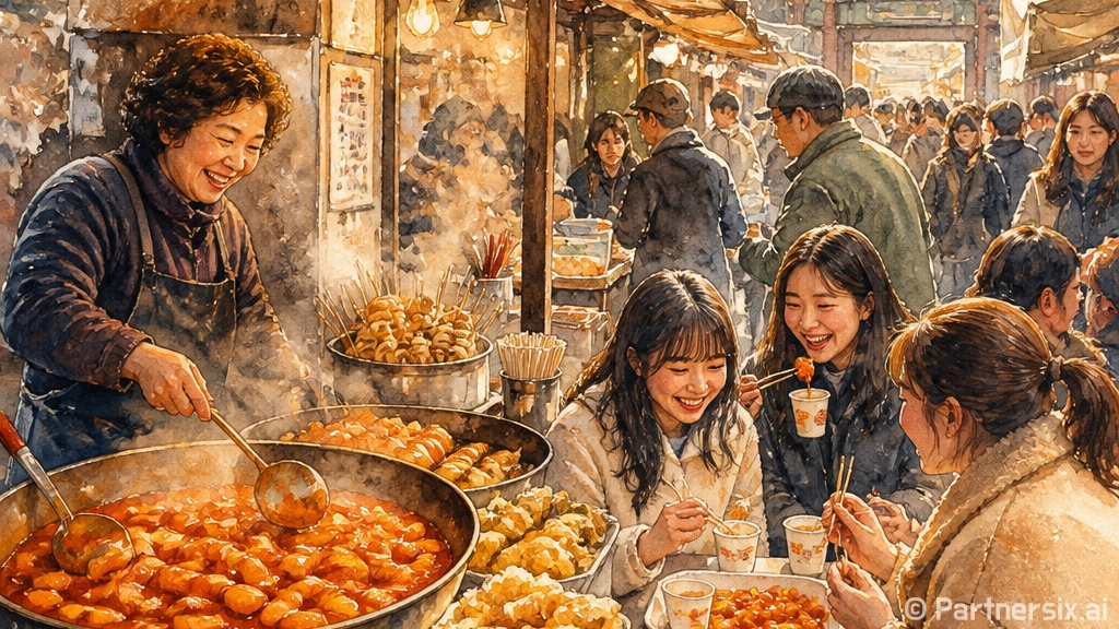 안동구시장 떡볶이골목의 정겨운 맛과 풍경