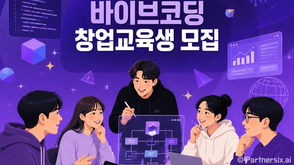AI 창업교육 바이브코딩 교육생 모집