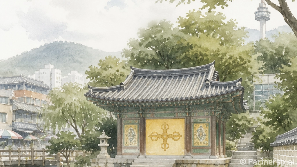 영주 도심 속 평화의 사찰, 영주 포교당