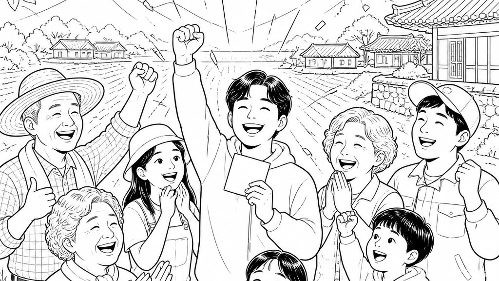 청송군 농어촌 기본소득 퀴즈 당첨자 발표