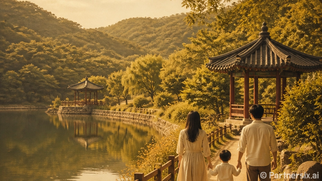 칠곡 유등지, 부모님과 걷기 좋은 수변 산책로