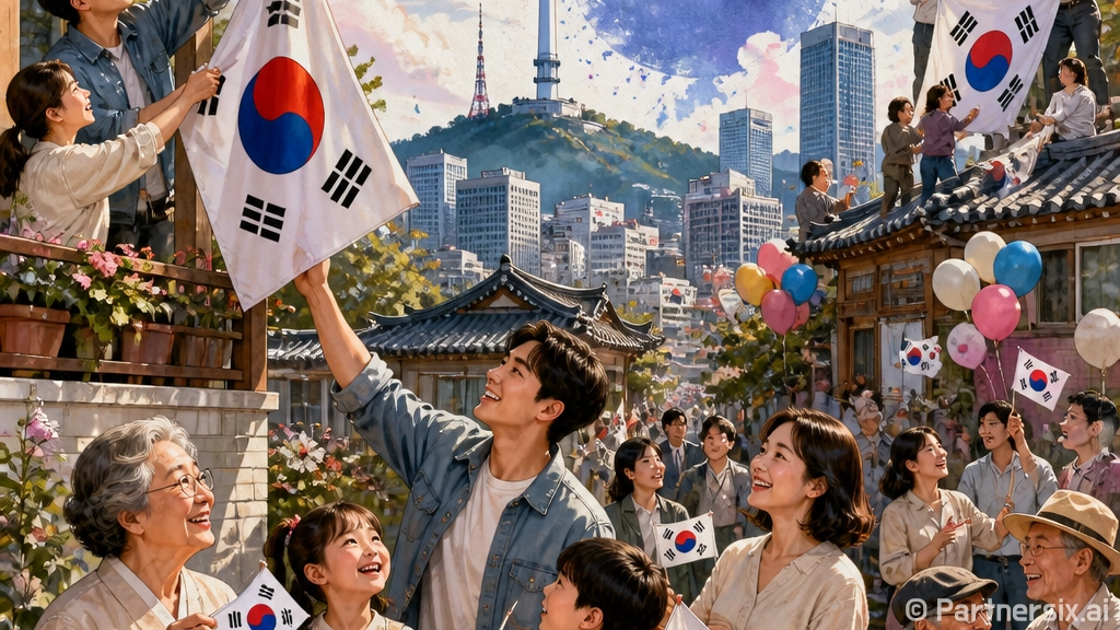 제81주년 광복절, 태극기 달기 동참 호소