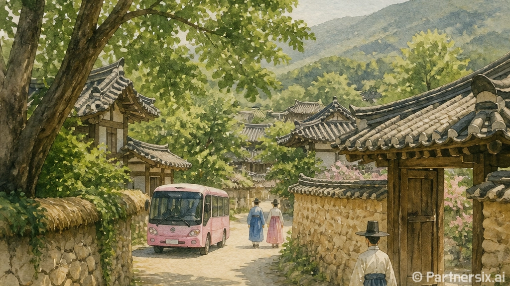 안동 하회마을, 여름 골목 산책 명소