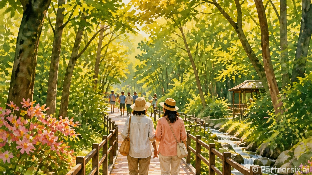 영주 마실치유숲길, 여름 더위 식히는 산책 명소