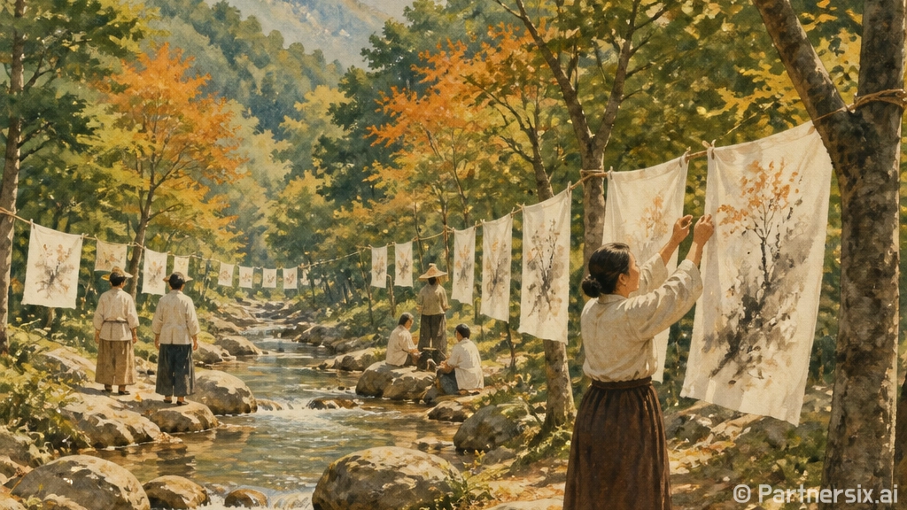 의성 빙계계곡에서 만나는 가을 시화 산책