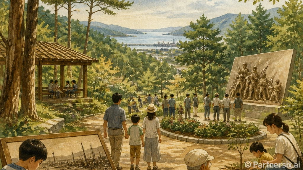 포항 사방기념공원, 산림녹화 역사를 걷다